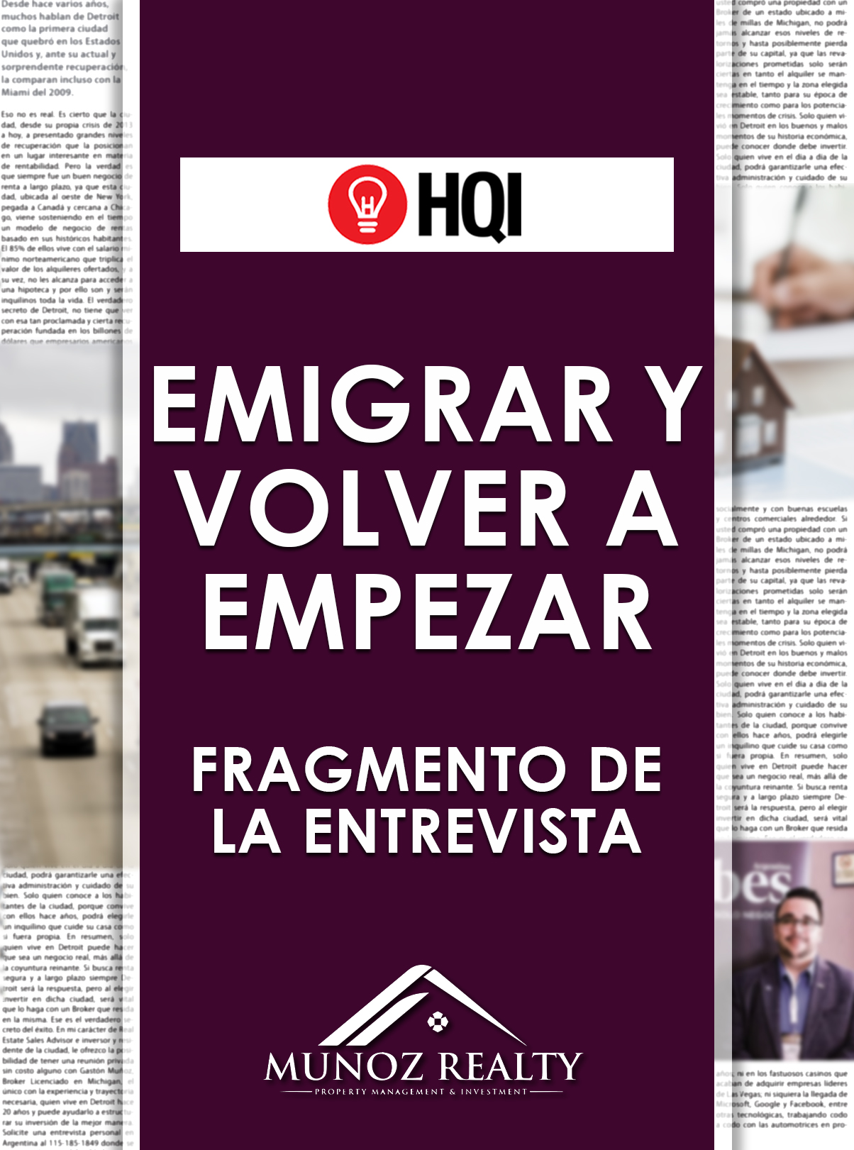 Invertir en Detroit con Munoz Realty